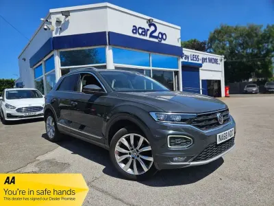 Used VW T-Roc SEL 115 HP (84 kW) 2018 Grey SUV