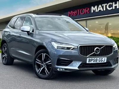 Begagnad Volvo XC60 R-Design 2018 Grå SUV