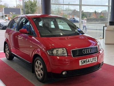 Used Audi A2 75 HP (55 kW) 2004 Red Hatchback