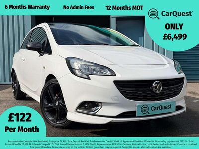 Used Vauxhall Corsa Edition 70 HP (51 kW) 2015 White Hatchback