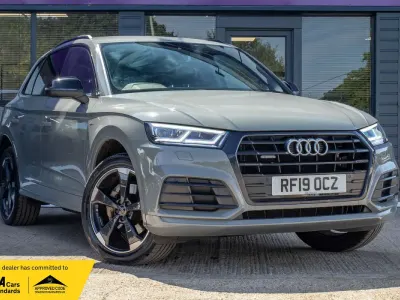 Used Audi Q5 Black Edition 190 HP (139 kW) 2019 Grey SUV