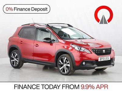 Used Peugeot 2008 GT-line 100 HP (73 kW) 2019 Red SUV