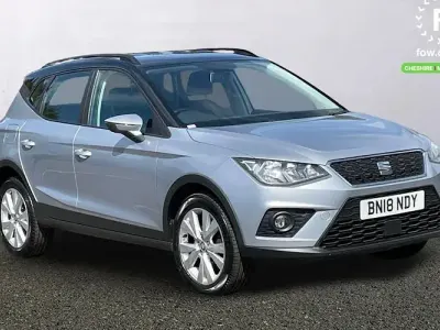Used Seat Arona SE Technology 116 HP (85 kW) 2018 Silver SUV