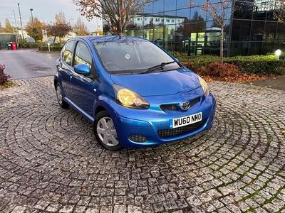 Blue Used 2010 Toyota Aygo Hatchback | £3,495 (Fair price)