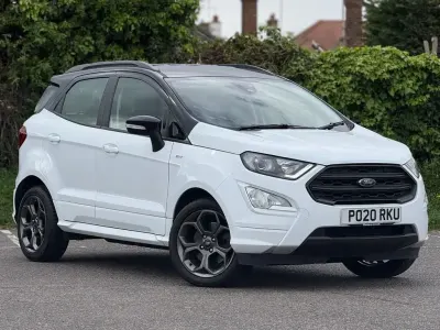 Begagnad Ford Ecosport ST-Line 125 HK (91 kW) 2020 Vit SUV