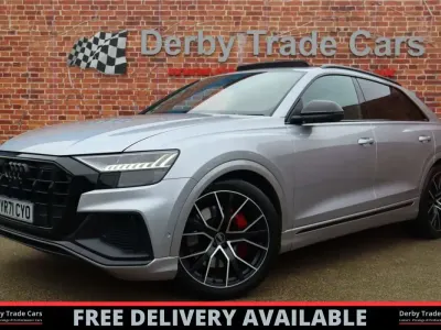 Begagnad Audi SQ8 Black Edition 507 HK (372 kW) 2021 Silver SUV