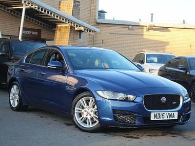 Blue Used 2015 Jaguar XE Prestige Sedan | £7,385 (Fair price)