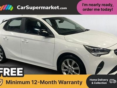 Used Vauxhall Corsa Design Edition 75 HP (55 kW) 2023 White Hatchback