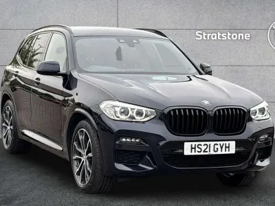 Used BMW X3 M Sport 282 HP (207 kW) 2021 Black SUV