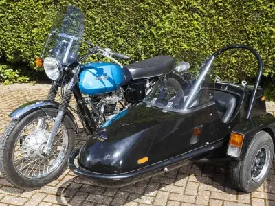 Used Triumph TR6 1972 Blue Cabriolet