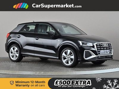 Black Used 2022 Audi Q2 S-Line SUV | £21,197 (Fair price)