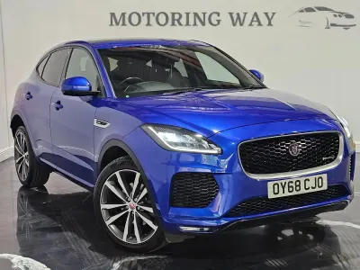 Used Jaguar E-Pace R-Dynamic 180 HP (132 kW) 2018 Blue SUV