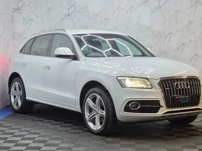 Used Audi Q5 S-line plus 190 HP (139 kW) 2016 White SUV