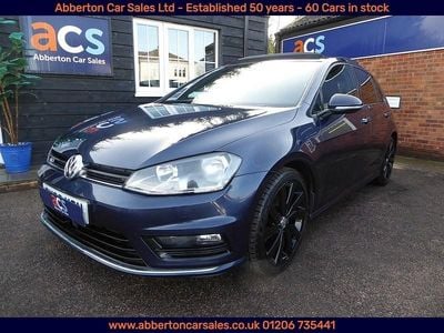 Used VW Golf VII R-line Edition 2016 Blue Hatchback