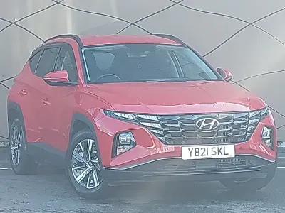 Usado Hyundai Tucson SE 150 HP (110 kW) 2021 Vermelho SUV