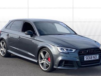 Used Audi S3 Sportback Black Edition 300 HP (220 kW) 2019 Grey Hatchback