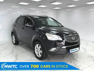 Used SsangYong Korando 175 HP (128 kW) 2013 Black SUV