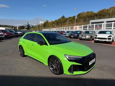 Green Used 2025 Audi RS3 Design Sedan | £55,750 (Good price)