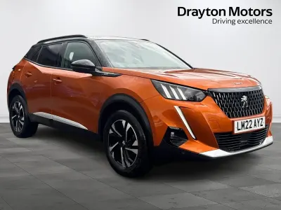 Used Peugeot 2008 GTi 130 HP (95 kW) 2022 Orange SUV