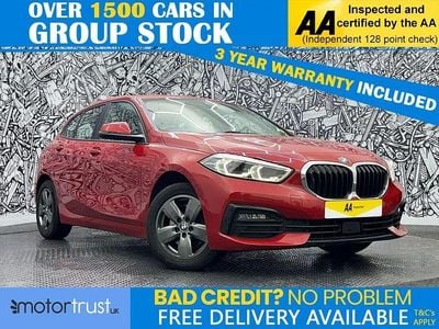 Used BMW 116 Comfort Edition 116 HP (85 kW) 2020 Red Hatchback