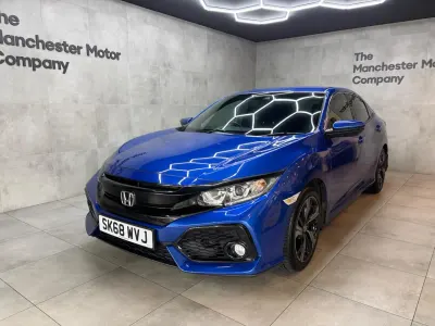 Używany Honda Civic SR 2018 Niebieski Hatchback