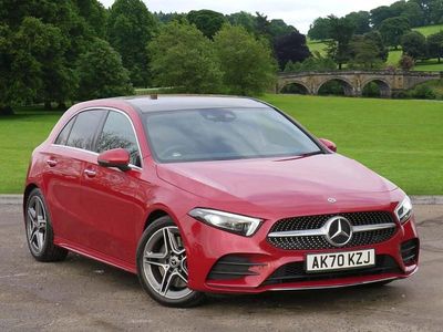 Red Used 2020 Mercedes A250 AMG Line Premium Plus Hatchback | £18,900 (Fair price)