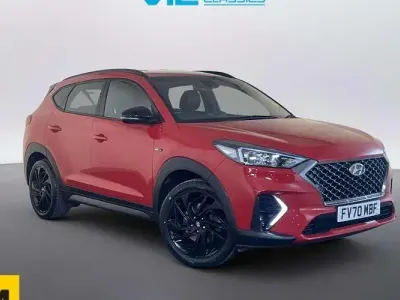 Usado Hyundai Tucson N Line 136 HP (100 kW) 2020 Vermelho SUV
