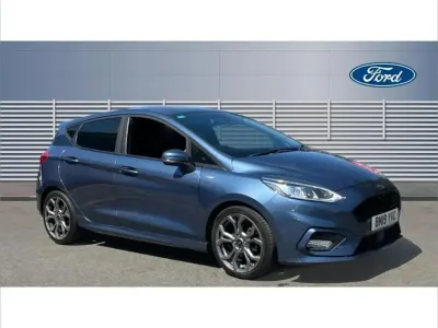 Used Ford Fiesta ST-Line 121 HP (88 kW) 2019 Blue Hatchback