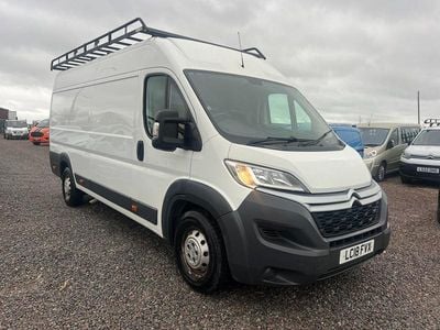 Used Citroën Relay 130 HP (95 kW) 2018 White Van