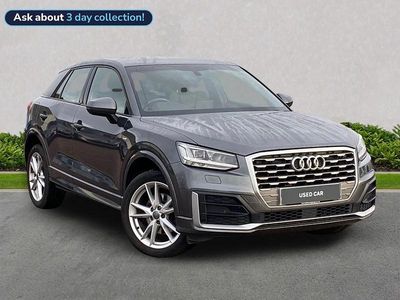 Grey Used 2018 Audi Q2 S-Line SUV | £12,250 (Fair price)