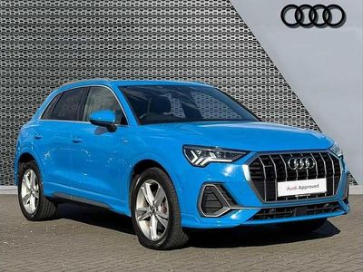 Used Audi Q3 S-Line 187 HP (137 kW) 2019 Blue SUV