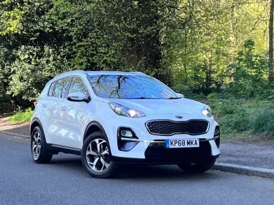 Gebraucht Kia Sportage 130 PS (95 kW) 2018 Weiß SUV