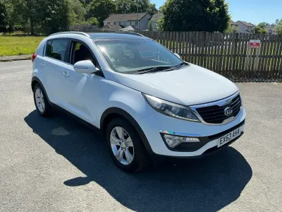 Used Kia Sportage 115 HP (84 kW) 2013 White SUV