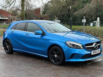 Blue Used 2016 Mercedes A200 Premium Hatchback | £10,495 (Fair price)
