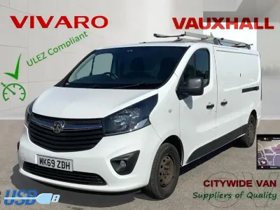 Used Vauxhall Vivaro Sportive 125 HP (91 kW) 2019 White MPV