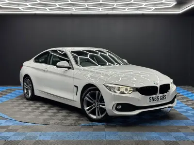 Used BMW 420 Coupé Sport Line 2016 White Coupe