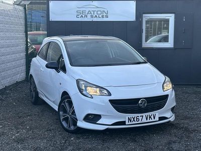 Used Vauxhall Corsa Edition 150 HP (110 kW) 2017 White Hatchback