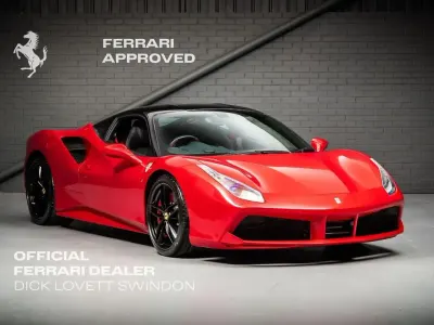 Used Ferrari 488 670 HP (492 kW) 2016 Red Coupe