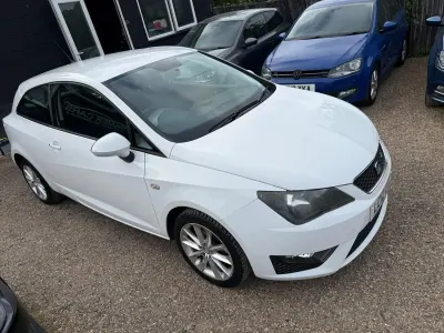 Used Seat Ibiza FR 105 HP (77 kW) 2012 White Hatchback