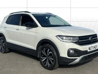 Used VW T-Cross Black Edition 95 HP (69 kW) 2023 Grey SUV
