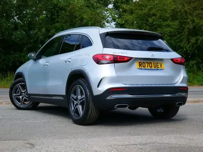 Used Mercedes GLA200 AMG line 163 HP (119 kW) 2020 Silver SUV