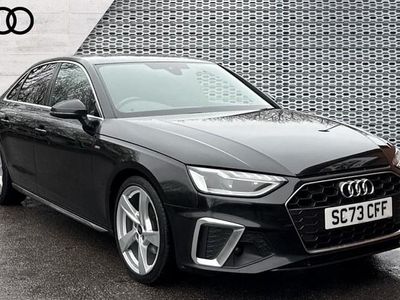 Used Audi A4 S-Line 150 HP (110 kW) 2023 Black Sedan