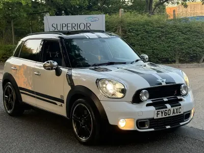 Used Mini Cooper S Countryman 181 HP (133 kW) 2010 White SUV