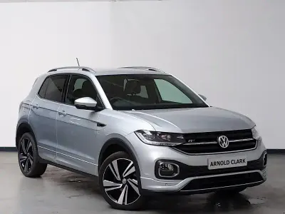 Usado VW T-Cross R-line 150 HP (110 kW) 2020 Prateado SUV