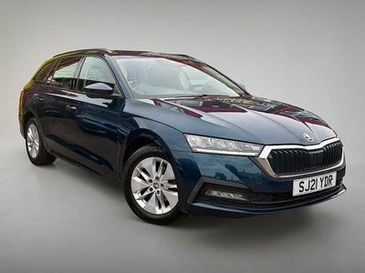 Used Skoda Octavia SE Technology 150 HP (110 kW) 2021 Blue Estate