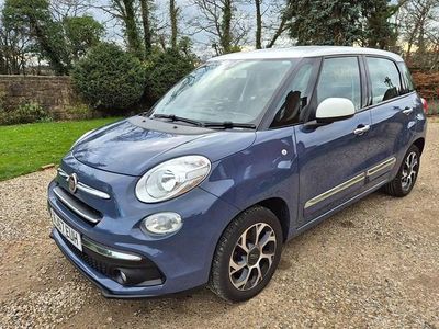 Used Fiat 500L Pop Star 95 HP (69 kW) 2017 Blue/white MPV