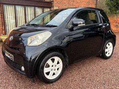 Black Used 2009 Toyota iQ Hatchback | £2,295 (Fair price)