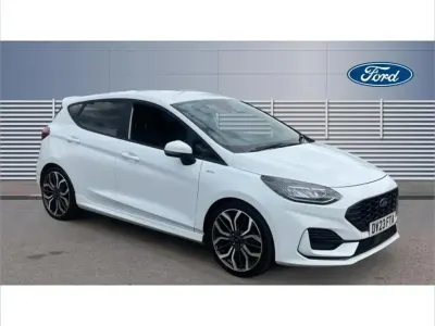 Used Ford Fiesta ST-Line X 123 HP (90 kW) 2023 White Hatchback