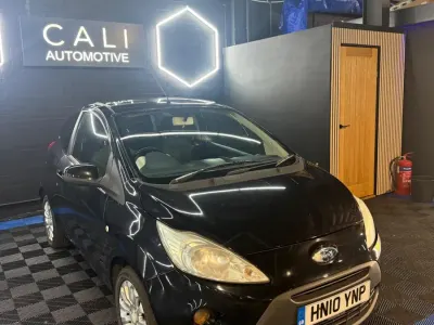 Used Ford Ka Zetec 69 HP (50 kW) 2010 Black Hatchback