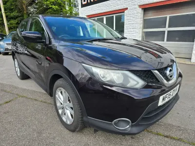 Begagnad Nissan Qashqai Acenta 110 HK (80 kW) 2015 Svart SUV